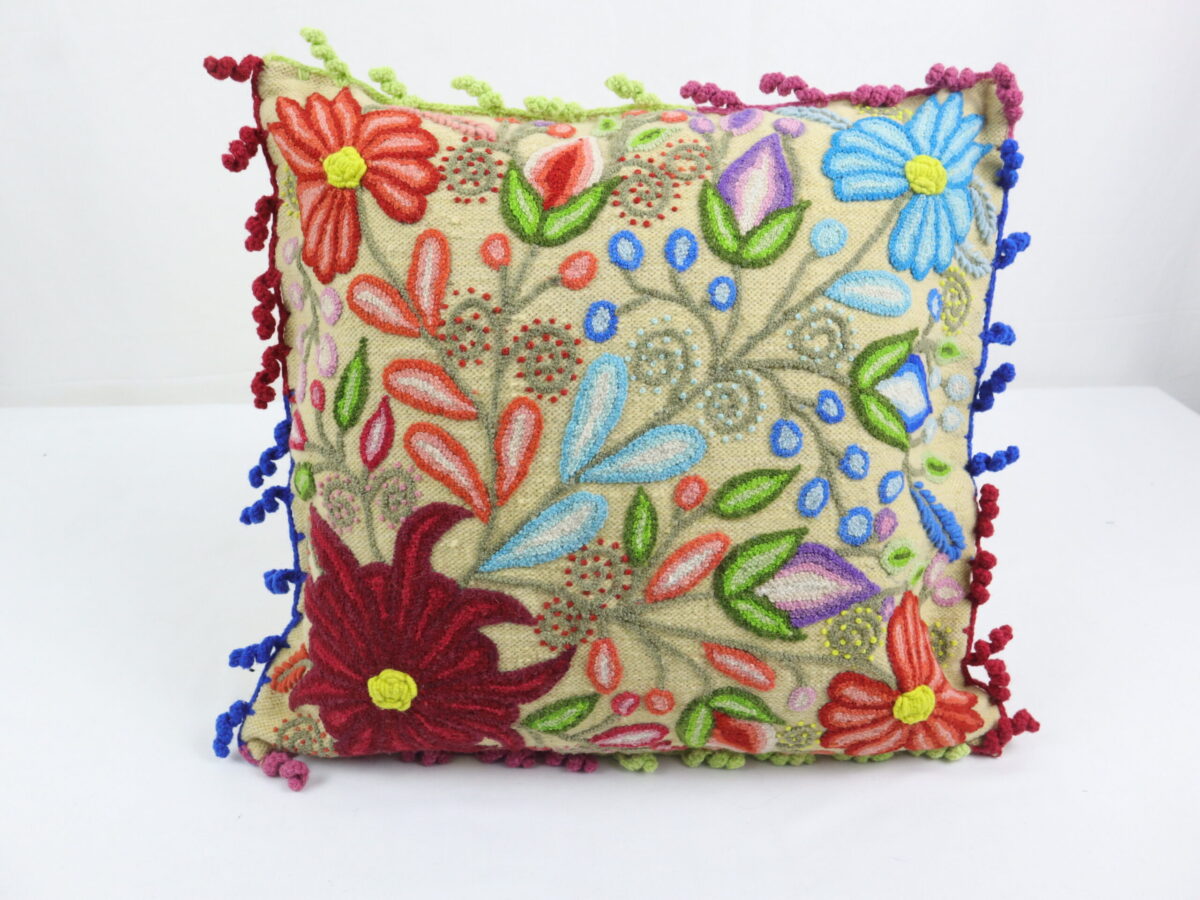 COJIN FLORAL - Imagen 1